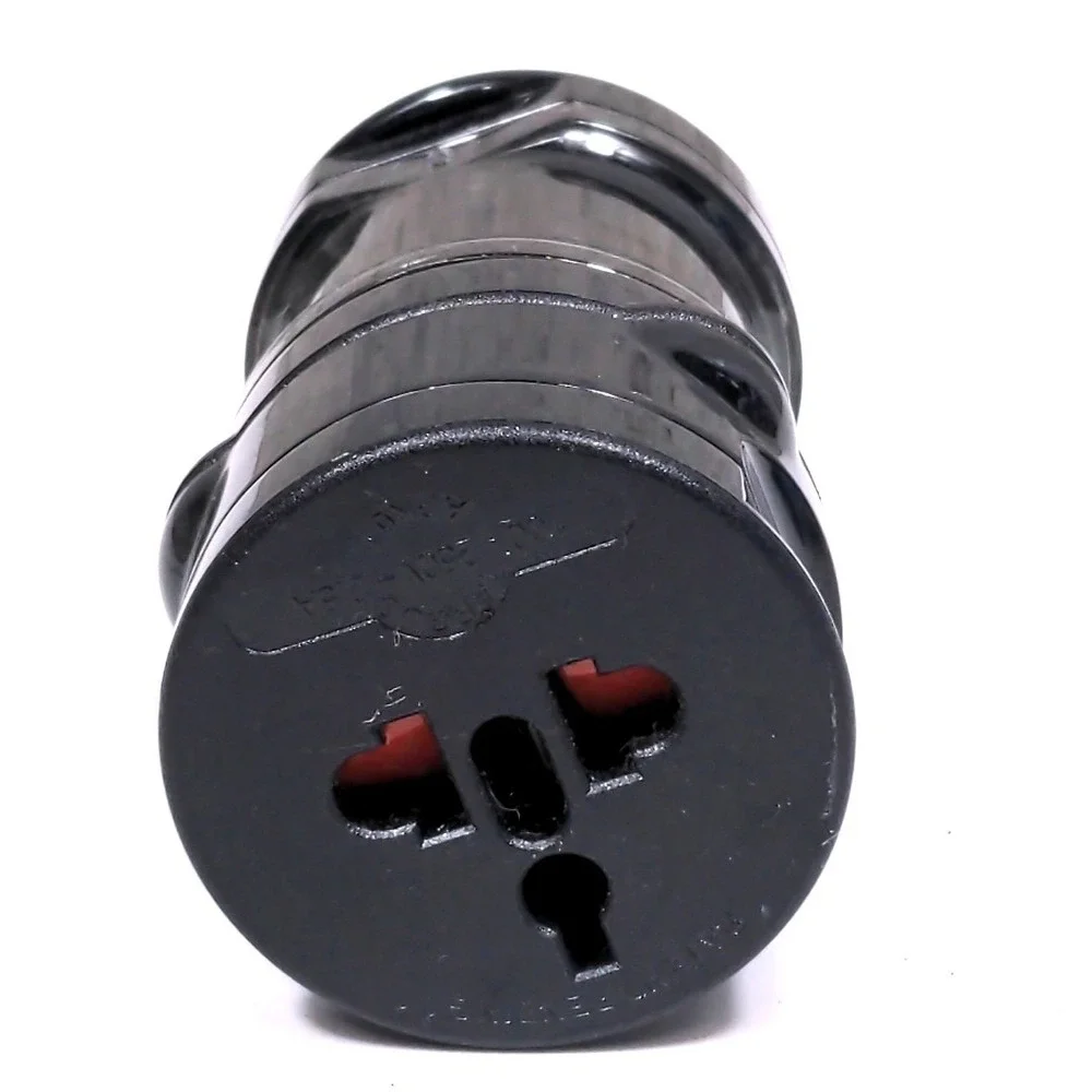 Targus World Power Travel Adapter APK01 Universal 100-250V 2.5A Black Compact